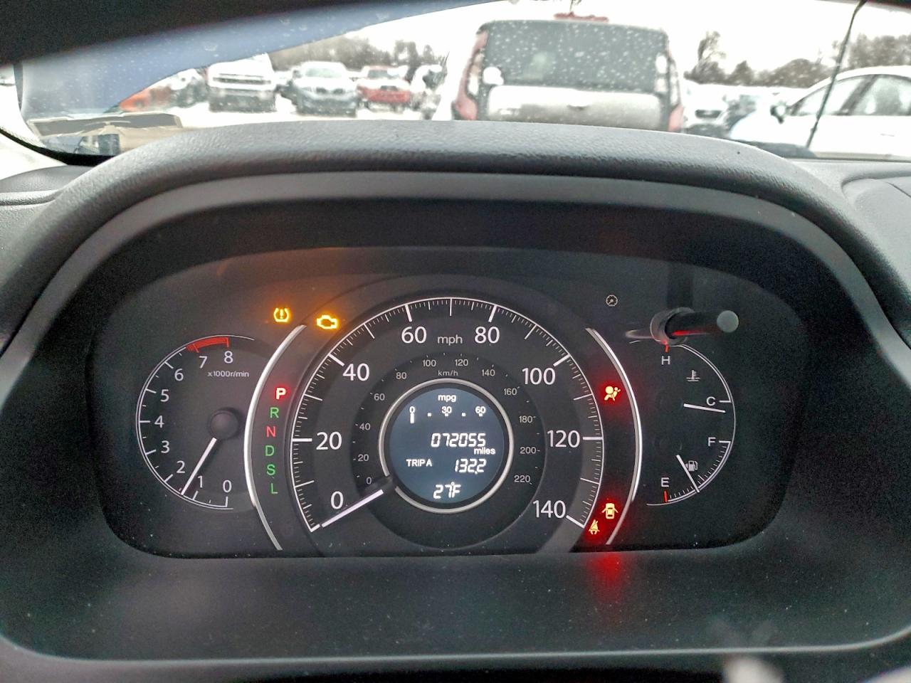 2015 HONDA CR-V LX photo 9