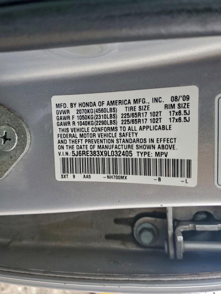 2009 HONDA CR-V LX photo 13