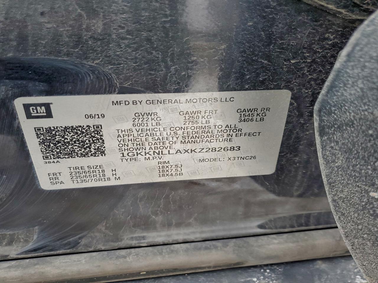 2019 GMC ACADIA SLE photo 13