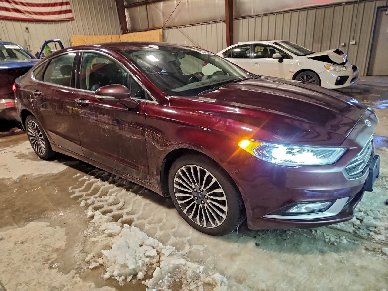 2017 FORD FUSION SE photo 4