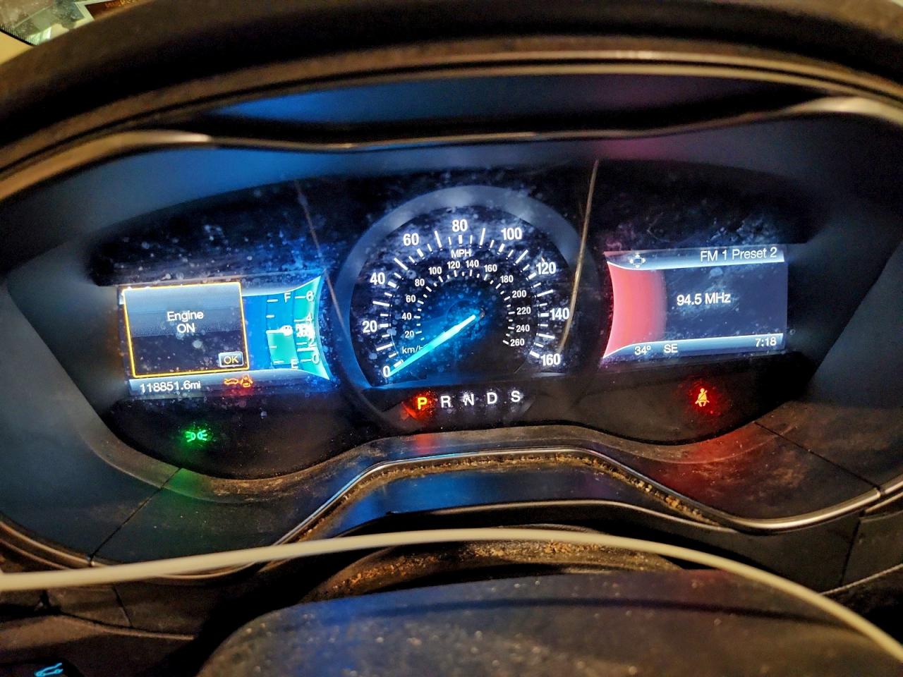 2017 FORD FUSION SE photo 9