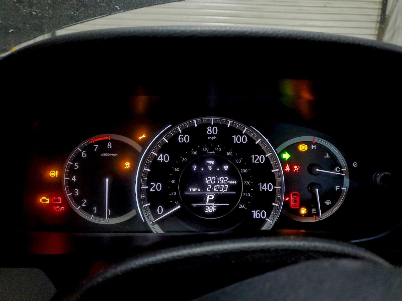 2015 HONDA ACCORD LX photo 9