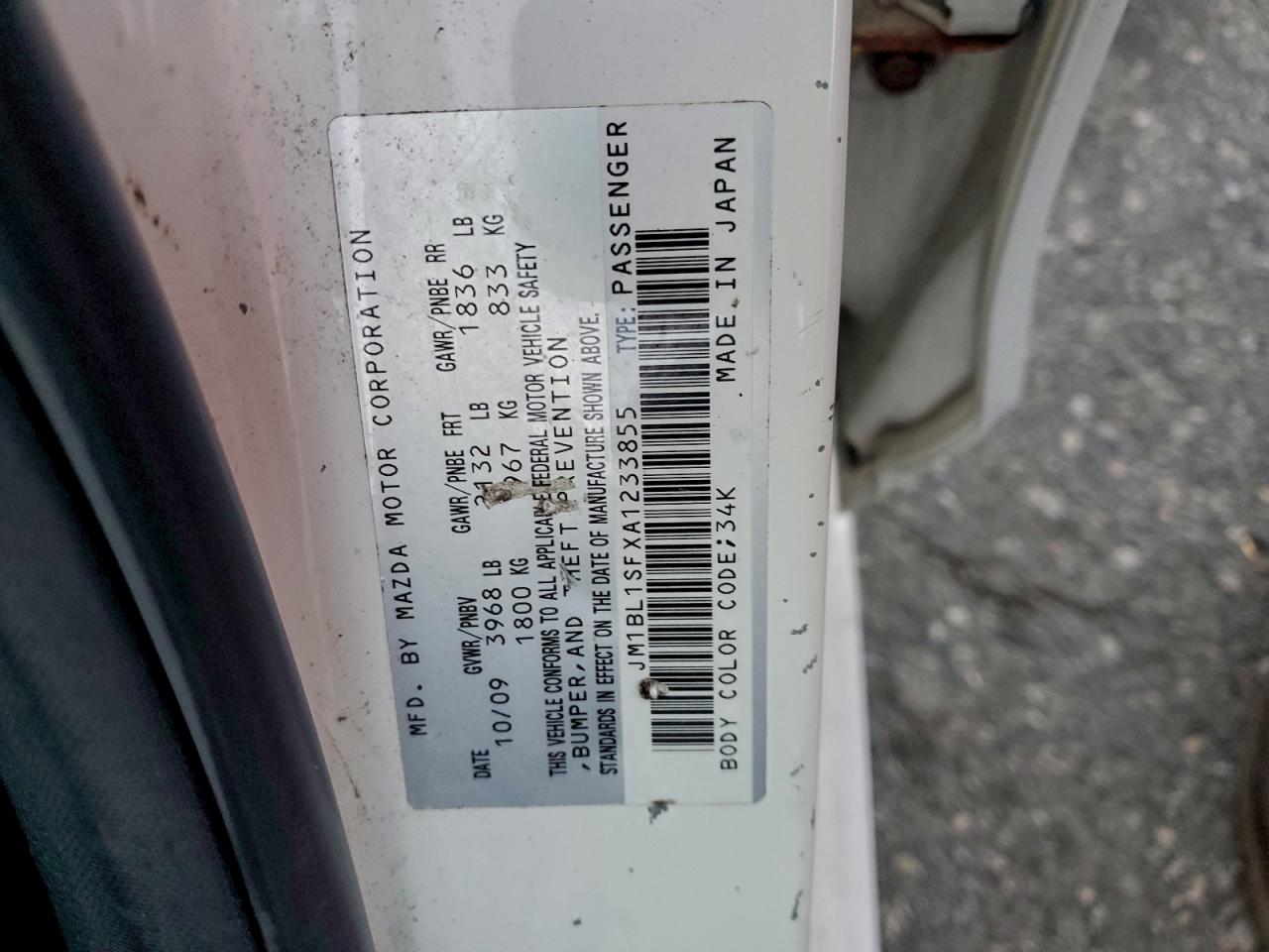 2010 MAZDA 3 I photo 12