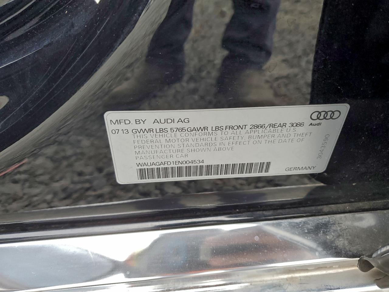 2014 AUDI A8 QUATTRO photo 12