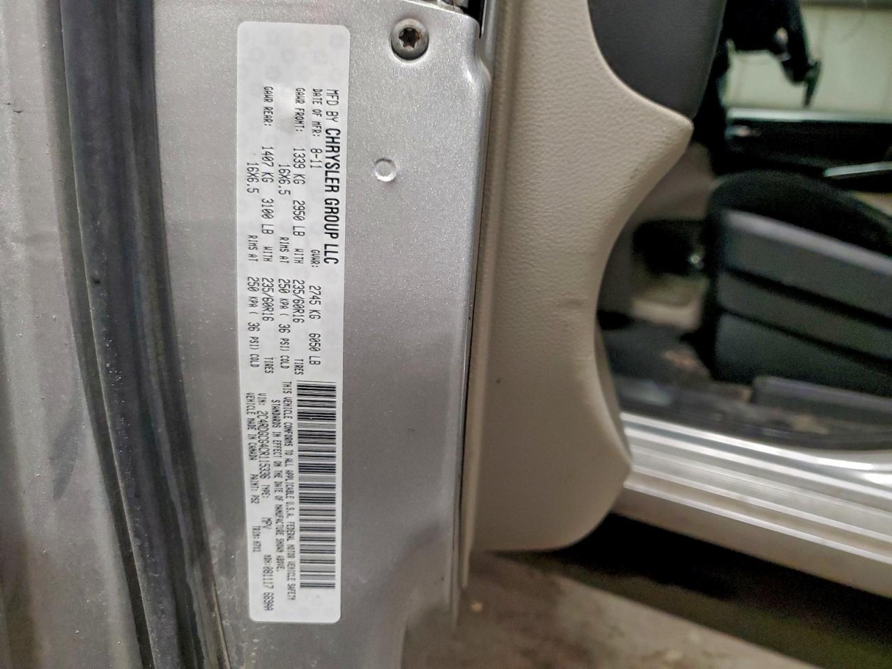2012 DODGE GRAND CARAVAN SXT photo 13
