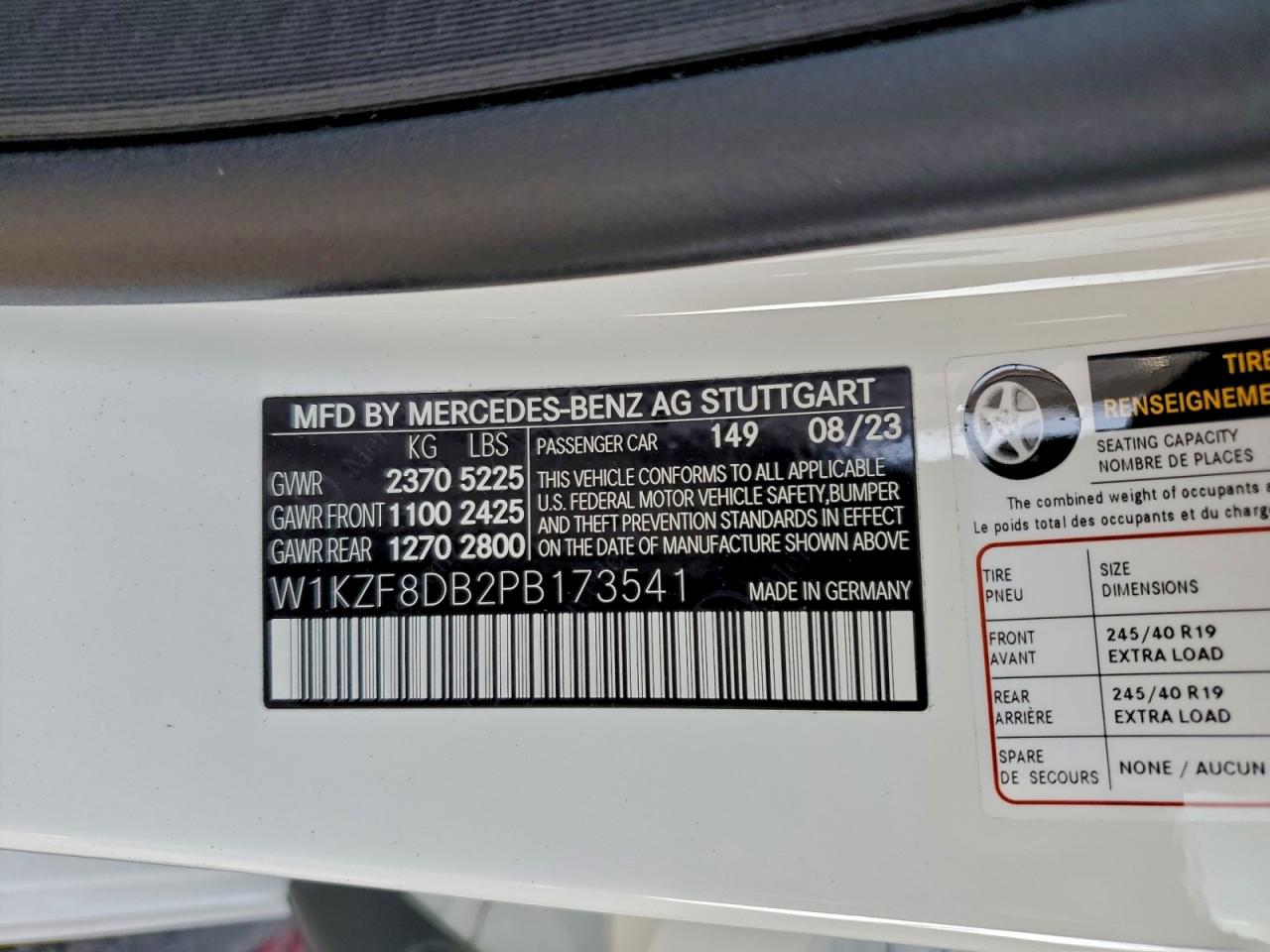 2023 MERCEDES-BENZ E 350 photo 12