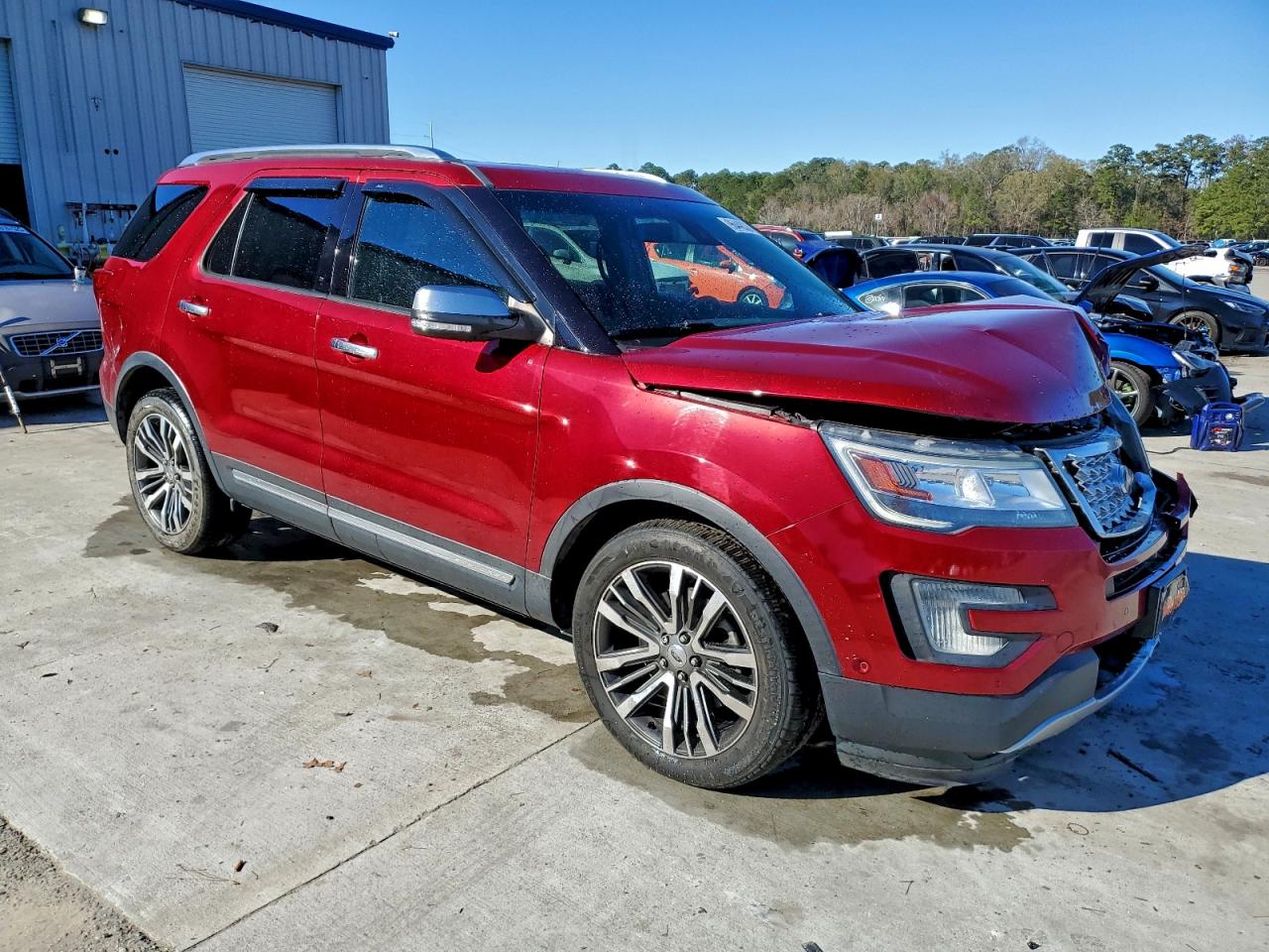 2016 FORD EXPLORER PLATINUM photo 4