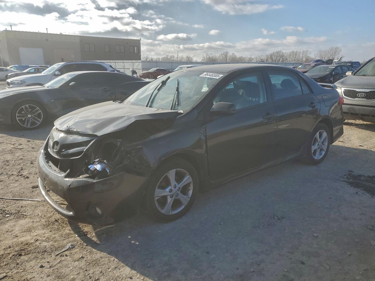 2013 TOYOTA COROLLA BASE — FRONT END damage — photo 1