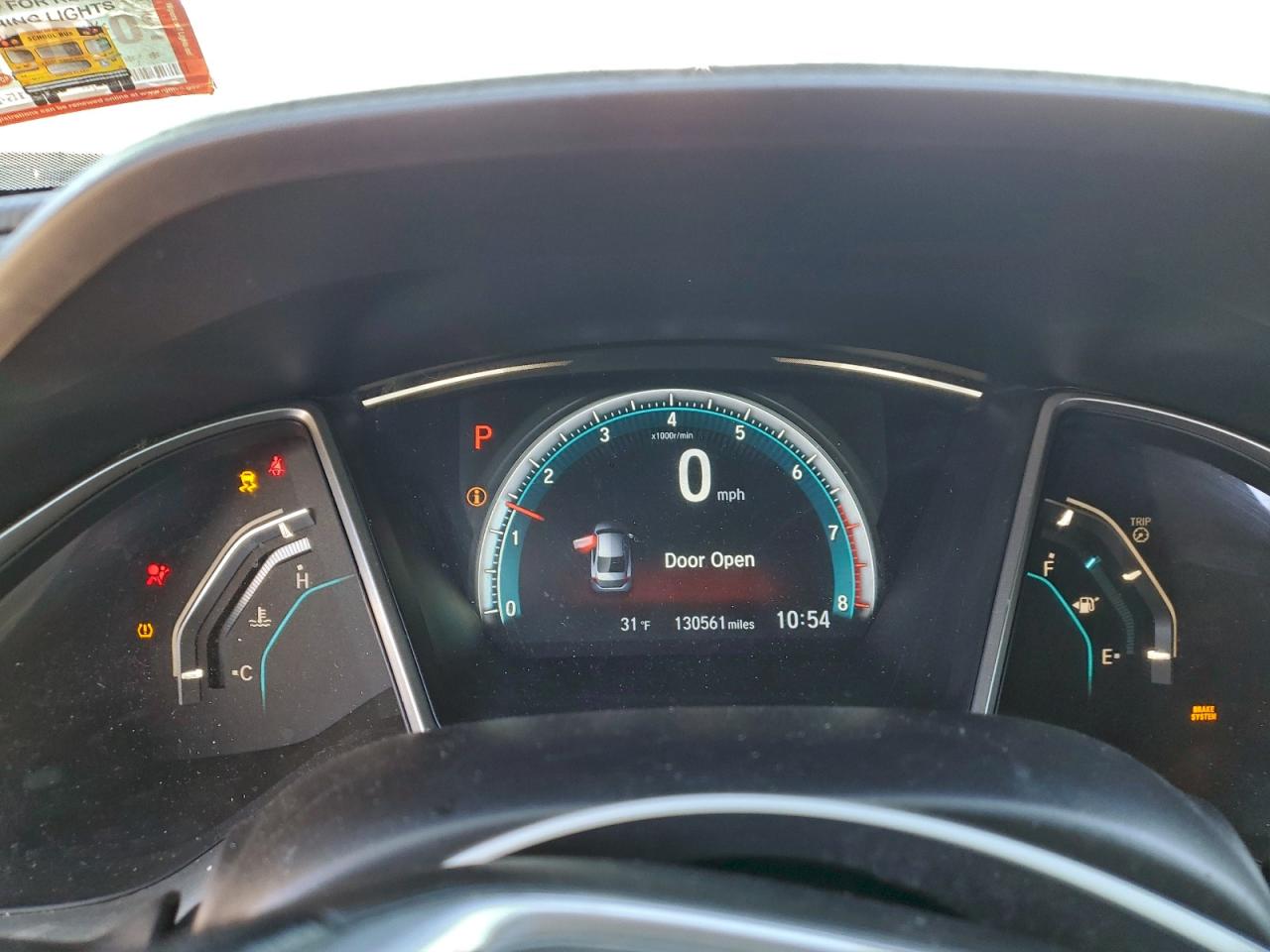 2016 HONDA CIVIC EX photo 9