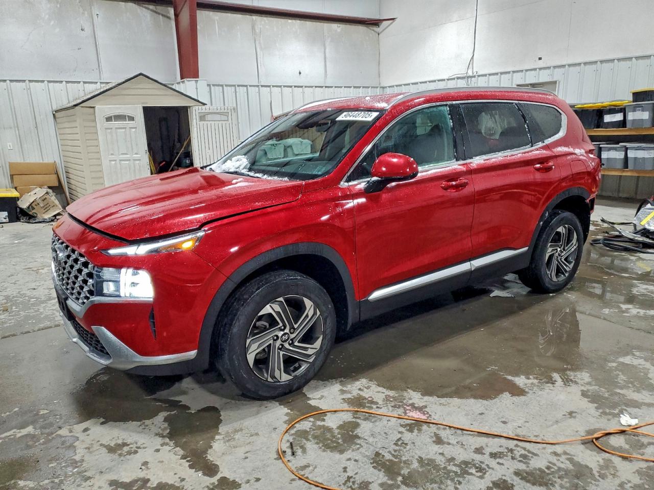 2022 HYUNDAI SANTA FE SEL — REAR END damage — photo 1