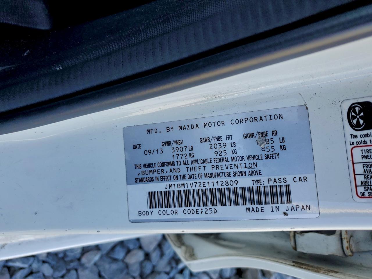 2014 MAZDA 3 TOURING photo 12