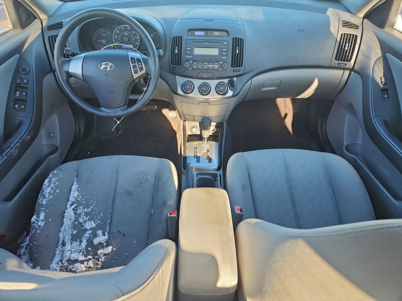 2010 HYUNDAI ELANTRA BLUE photo 8
