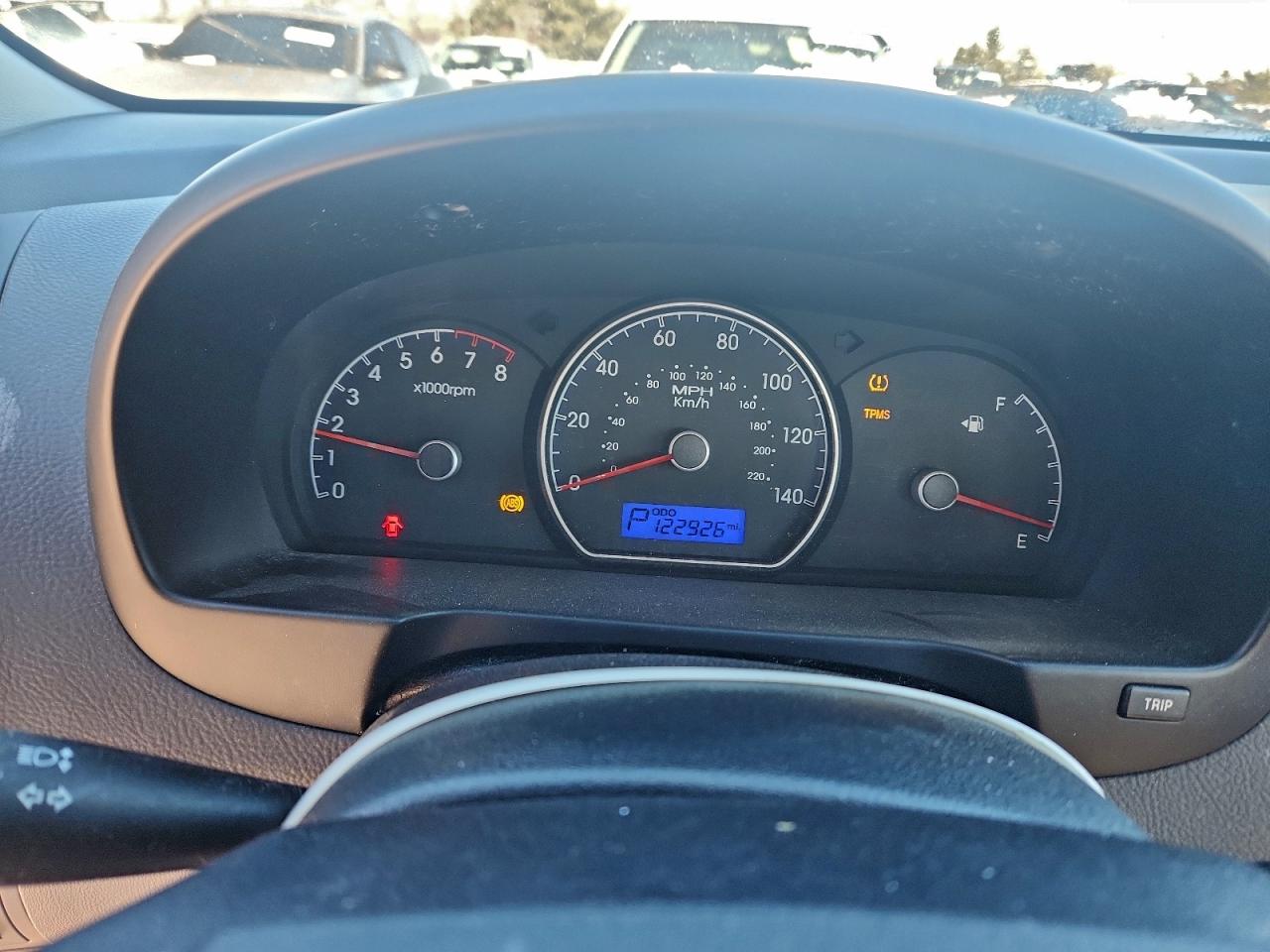 2010 HYUNDAI ELANTRA BLUE photo 9