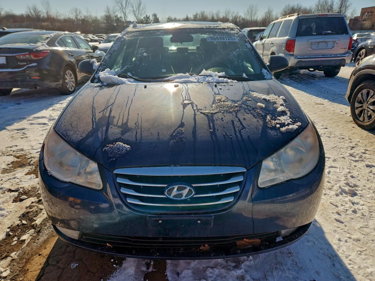 2010 HYUNDAI ELANTRA BLUE photo 5