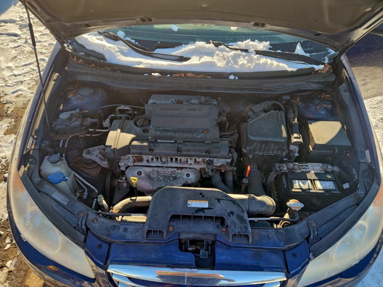 2010 HYUNDAI ELANTRA BLUE photo 11