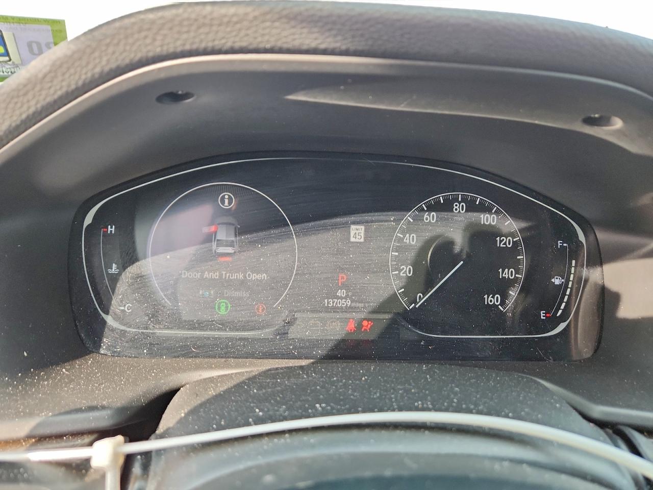 2018 HONDA ACCORD EX photo 9
