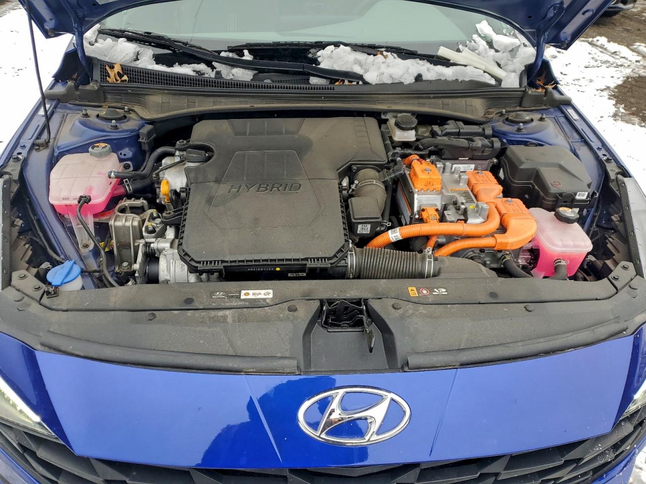2023 HYUNDAI ELANTRA BLUE photo 11