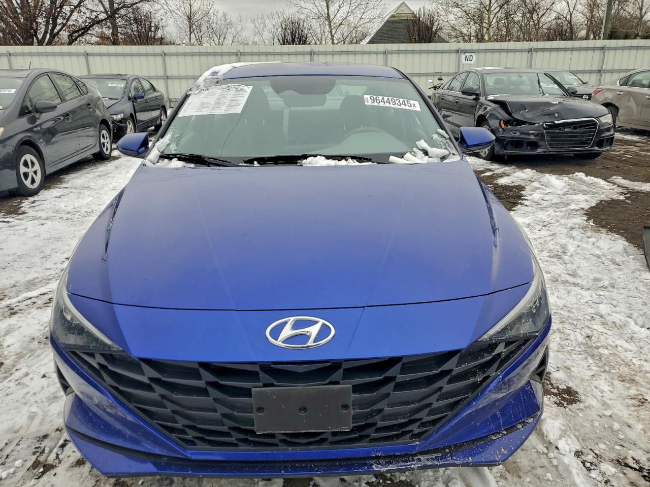 2023 HYUNDAI ELANTRA BLUE photo 5