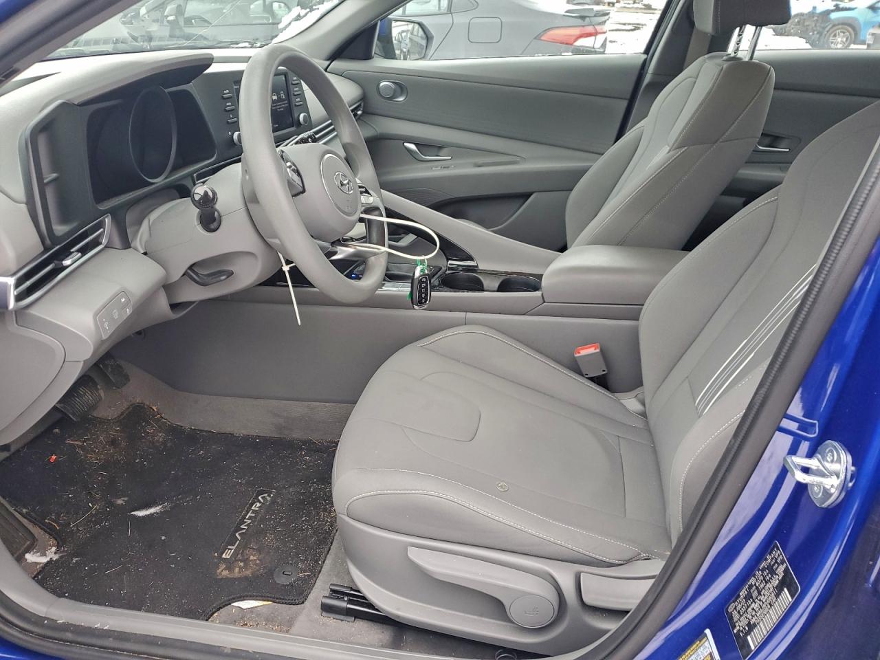 2023 HYUNDAI ELANTRA BLUE photo 7