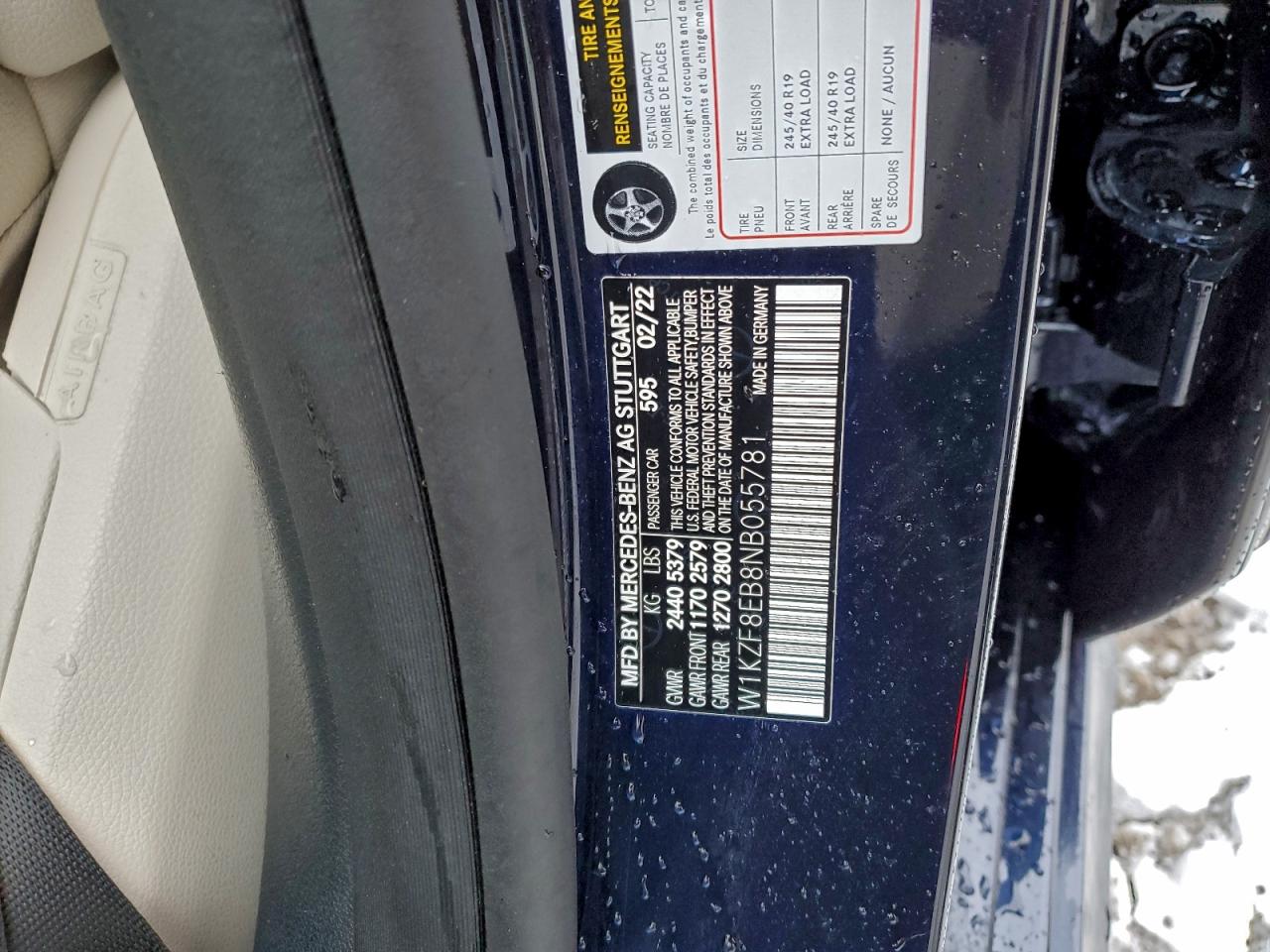 2022 MERCEDES-BENZ E 350 4MATIC photo 13