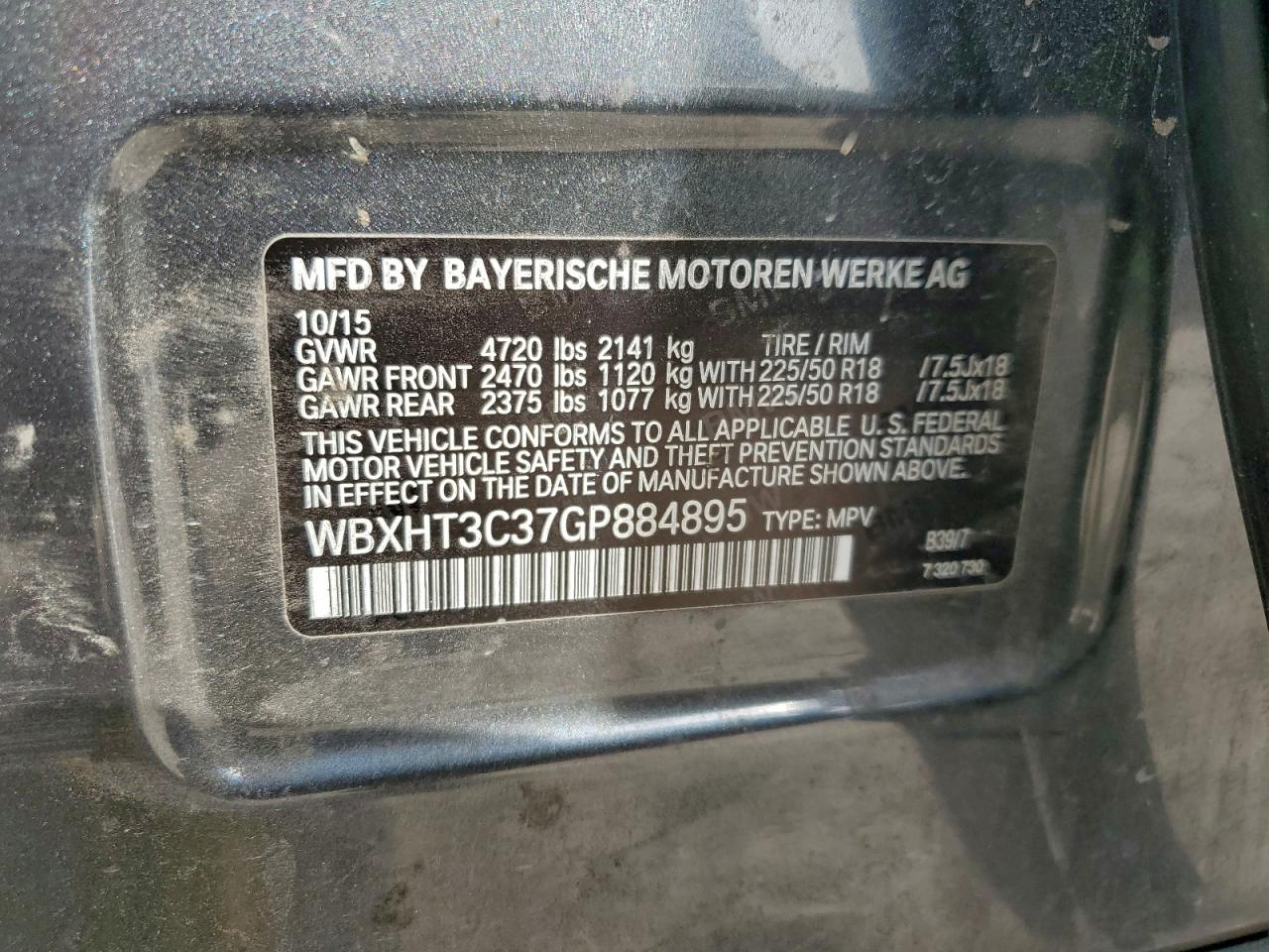 2016 BMW X1 XDRIVE28I photo 14