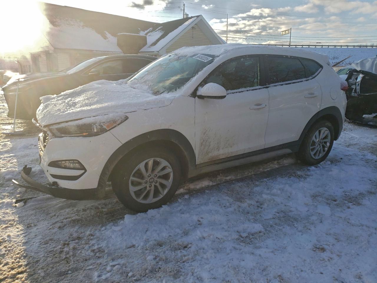 2018 HYUNDAI TUCSON SEL — FRONT END damage — photo 1