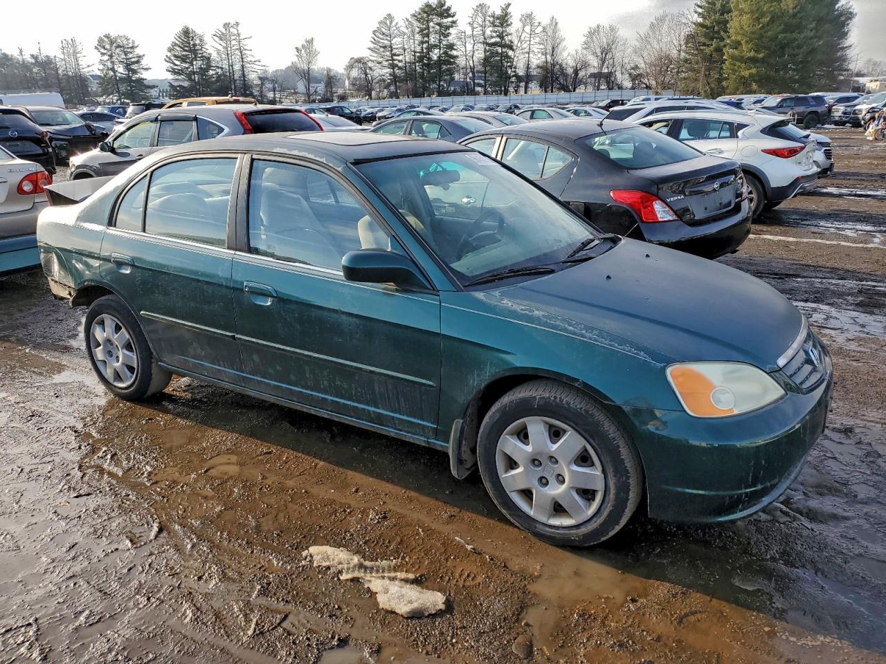 2001 HONDA CIVIC EX photo 4