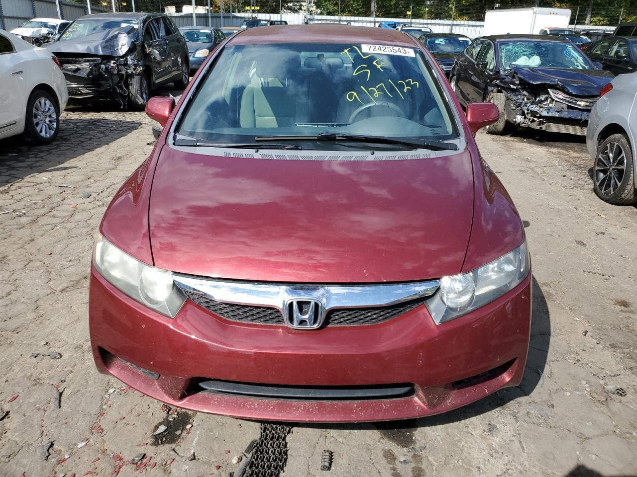 2009 HONDA CIVIC LX photo 5