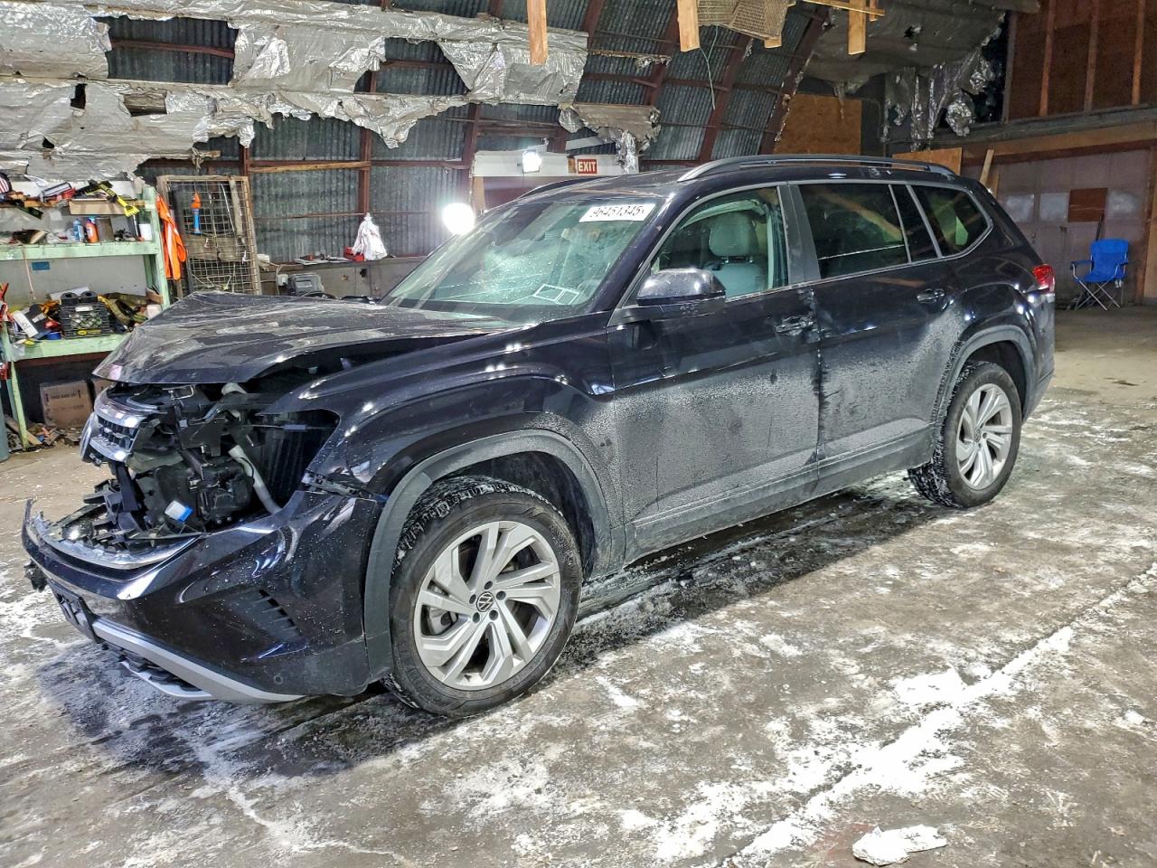 2023 VOLKSWAGEN ATLAS SE — FRONT END damage — photo 1
