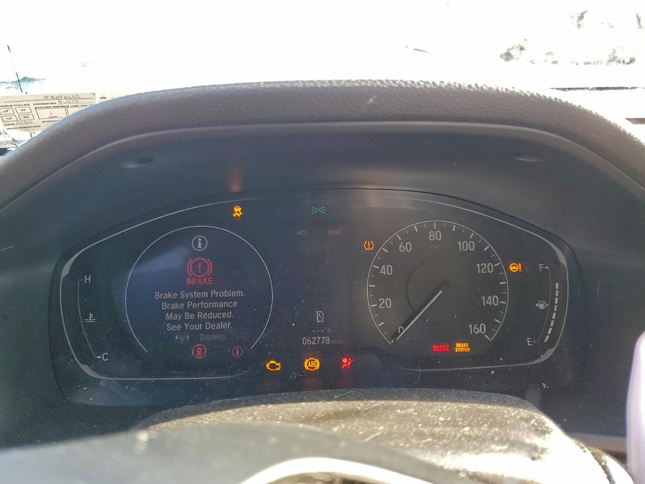 2018 HONDA ACCORD EXL photo 9