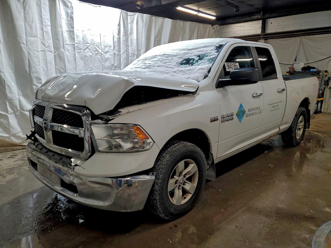 2014 RAM 1500 SLT — FRONT END damage — photo 1
