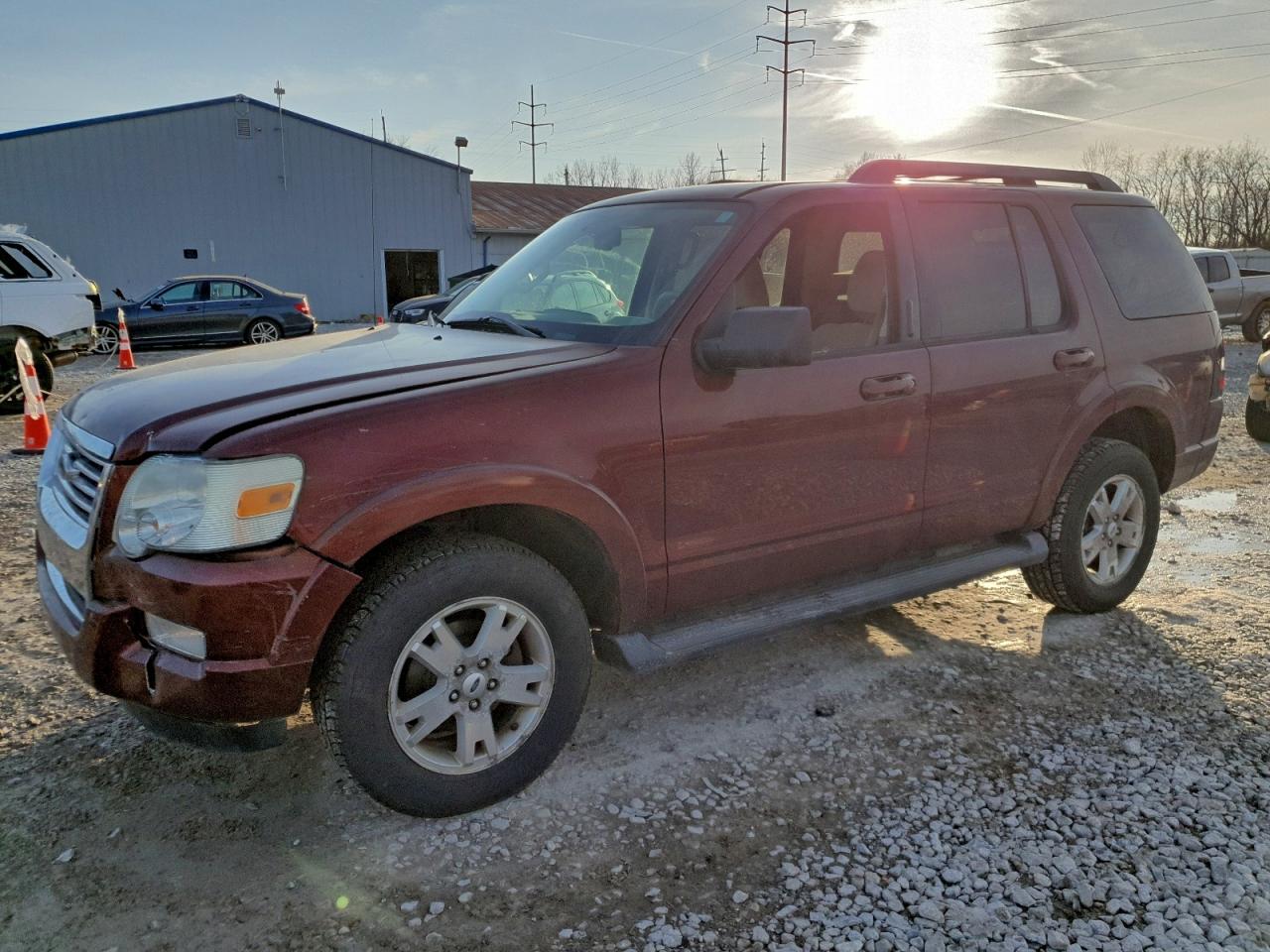 2009 FORD EXPLORER XLT — FRONT END damage — photo 1