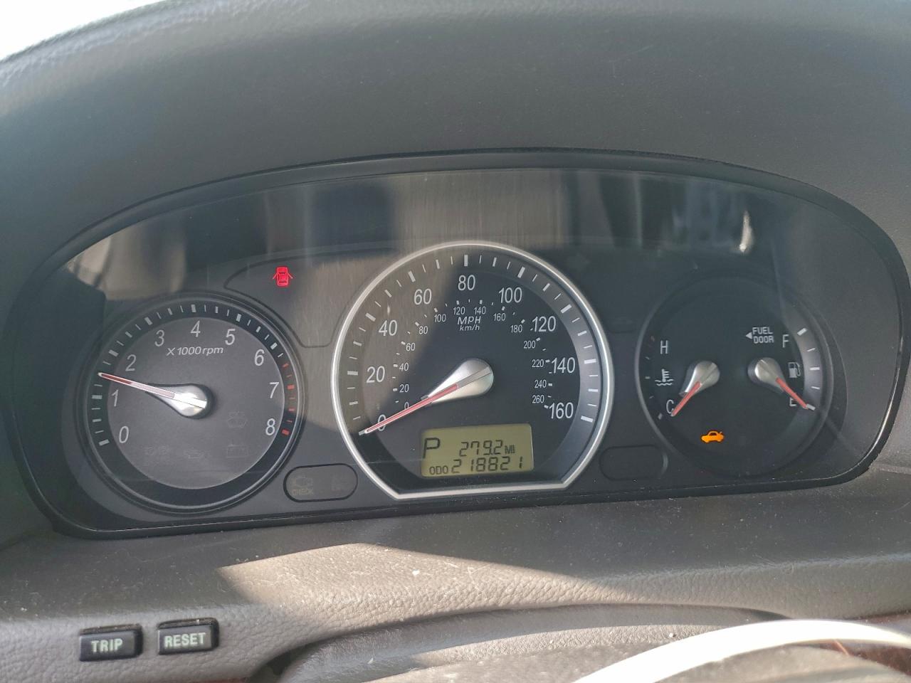 2008 HYUNDAI SONATA GLS photo 9