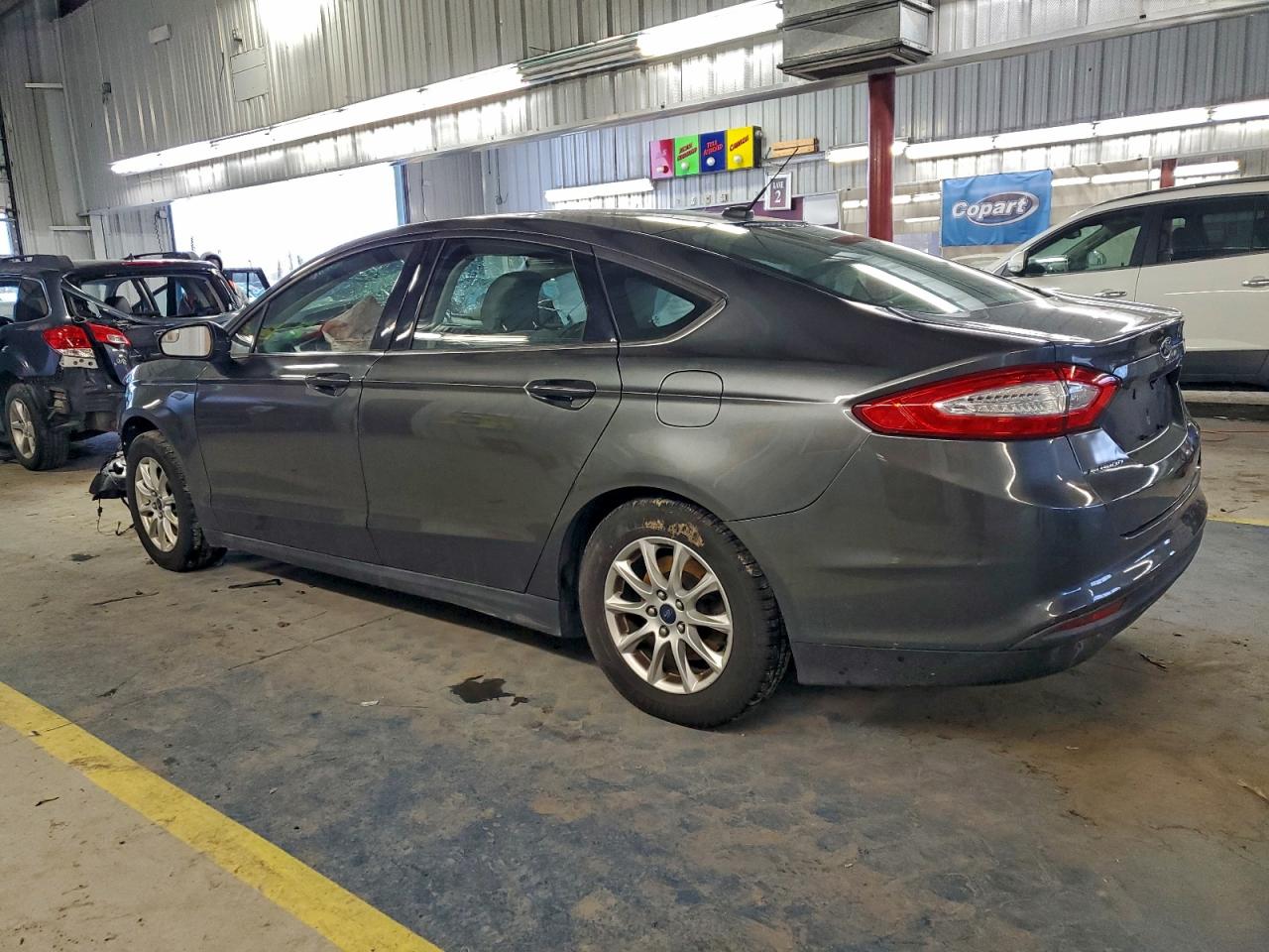 2015 FORD FUSION S photo 2