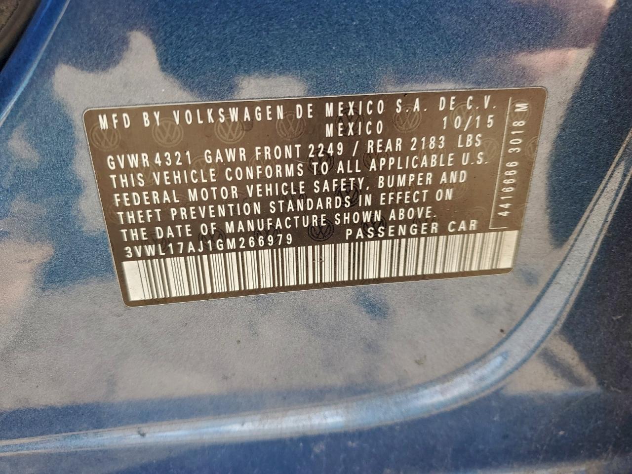2016 VOLKSWAGEN JETTA SEL photo 12