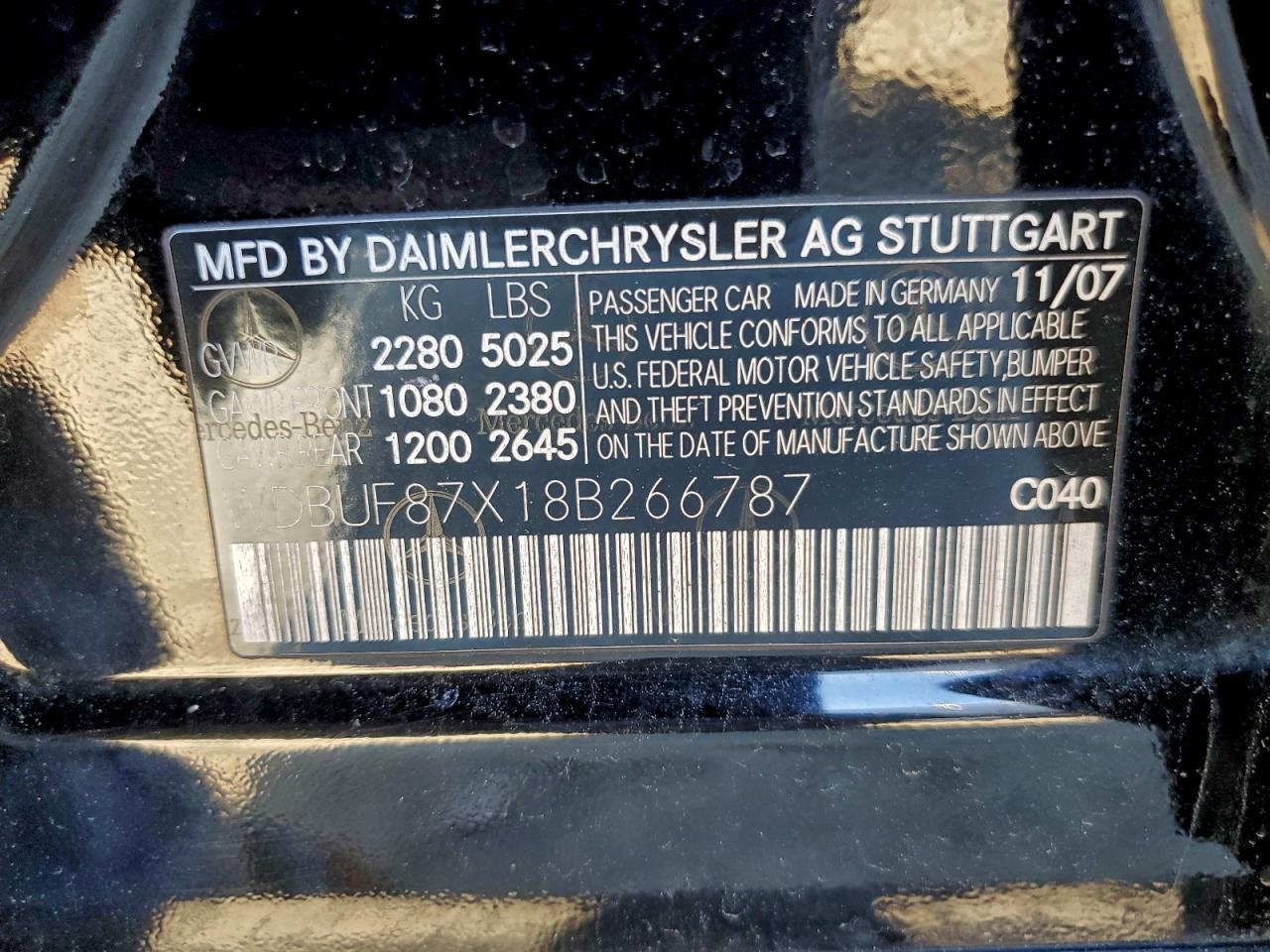 2008 MERCEDES-BENZ E 350 4MATIC photo 12