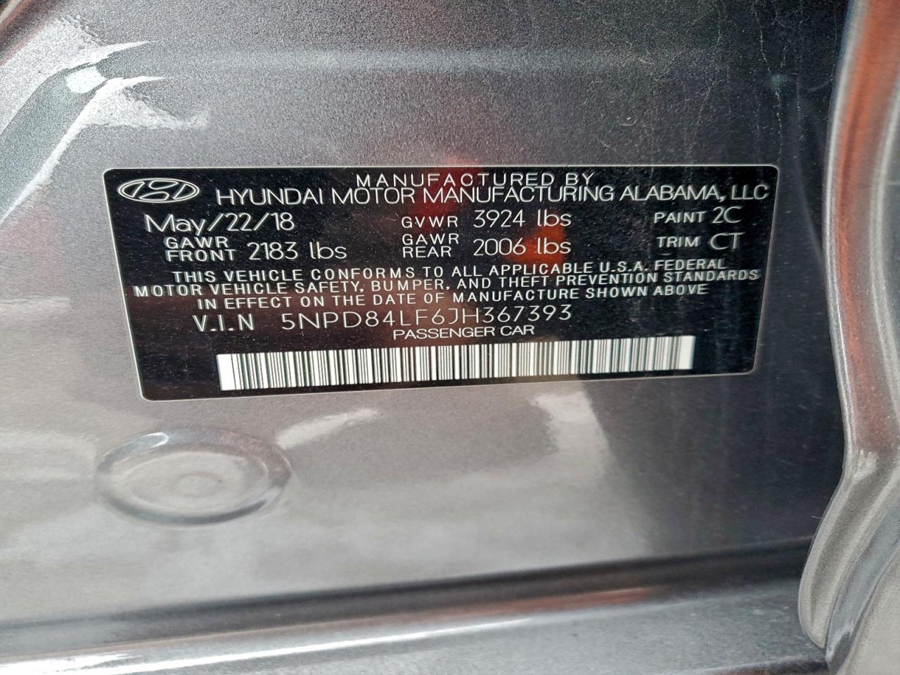 2018 HYUNDAI ELANTRA SEL photo 13