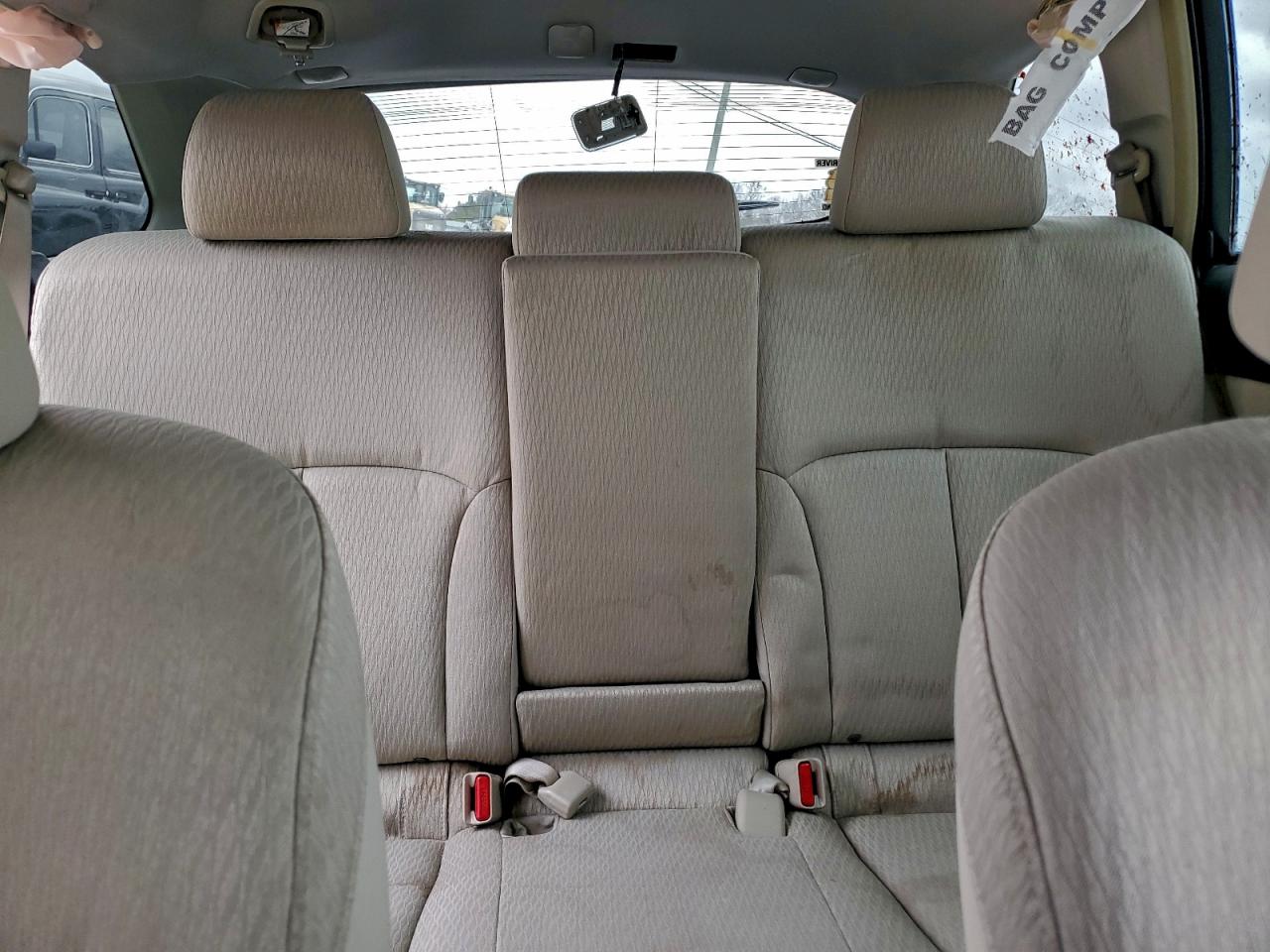 2012 SUBARU OUTBACK 2.5I PREMIUM photo 10