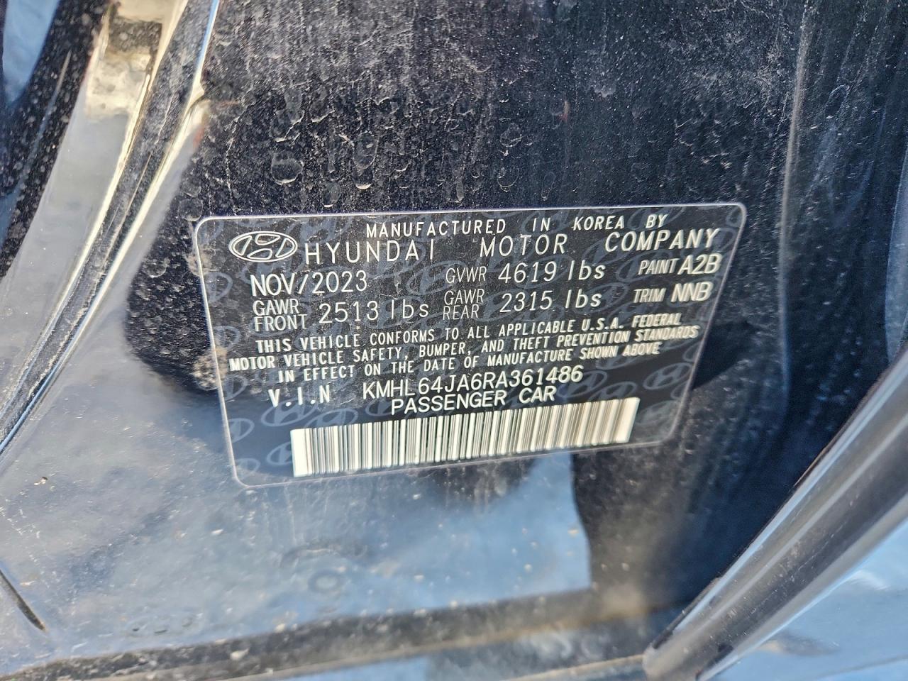 2024 HYUNDAI SONATA SEL photo 12