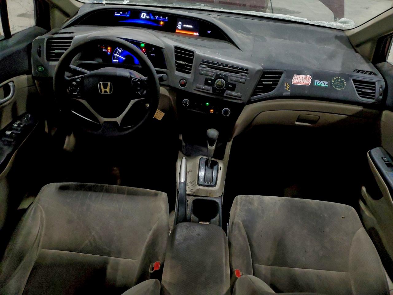2012 HONDA CIVIC LX photo 22
