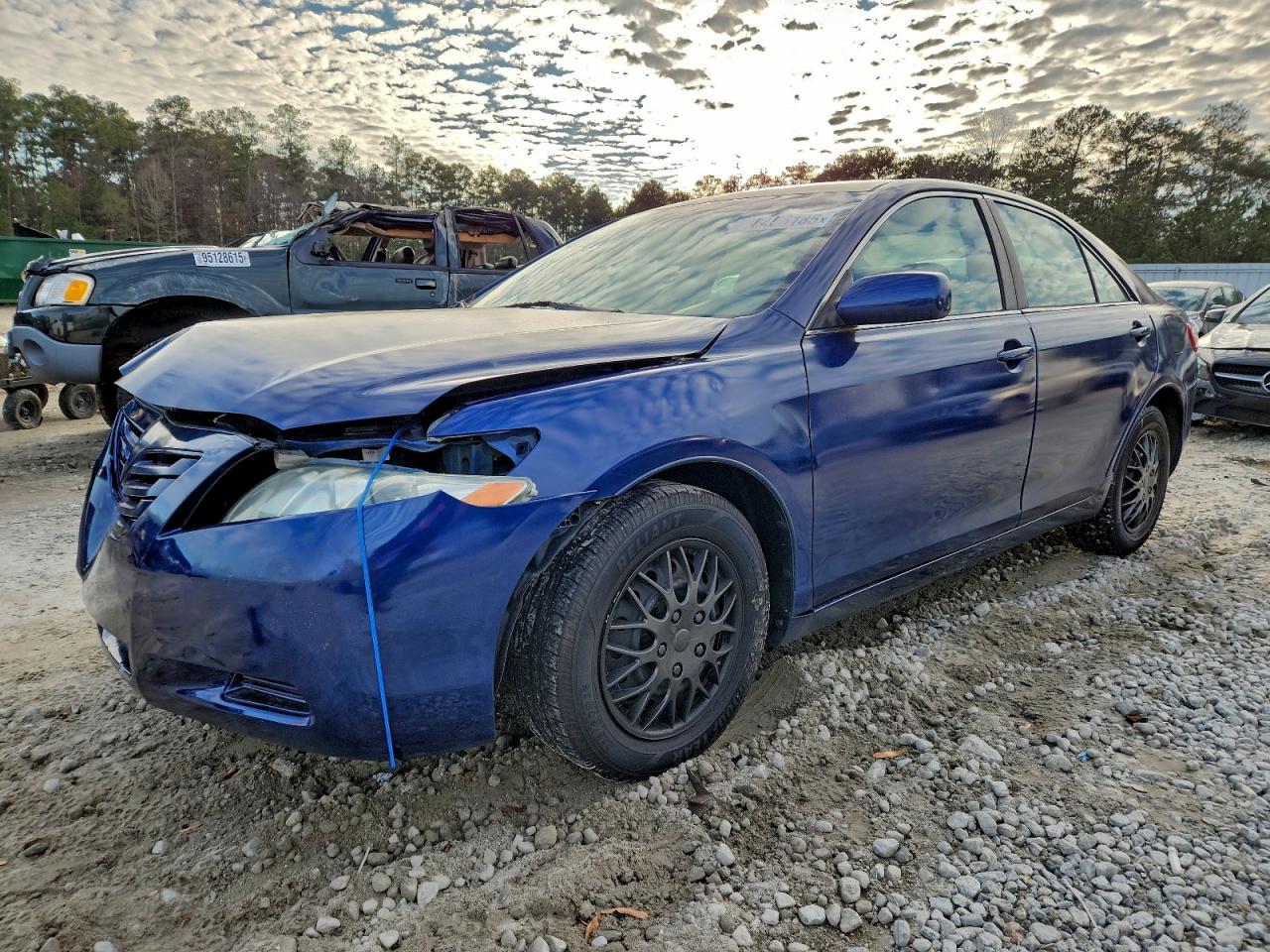 2007 TOYOTA CAMRY CE — FRONT END damage — photo 1