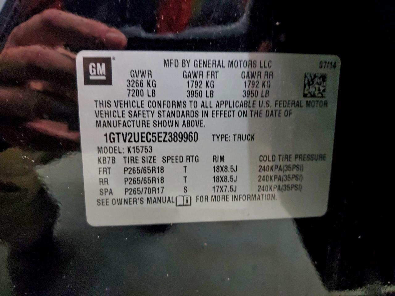 2014 GMC SIERRA K1500 SLE photo 34