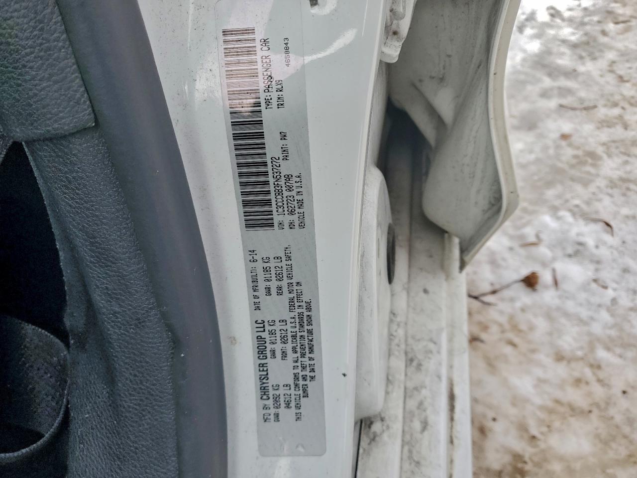 2015 CHRYSLER 200 S photo 12
