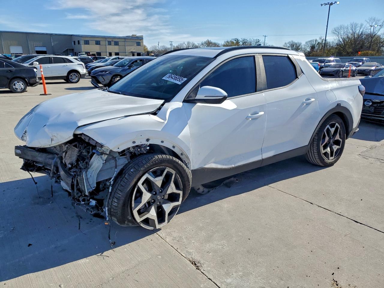 2022 HYUNDAI SANTA CRUZ LIMITED — FRONT END damage — photo 1