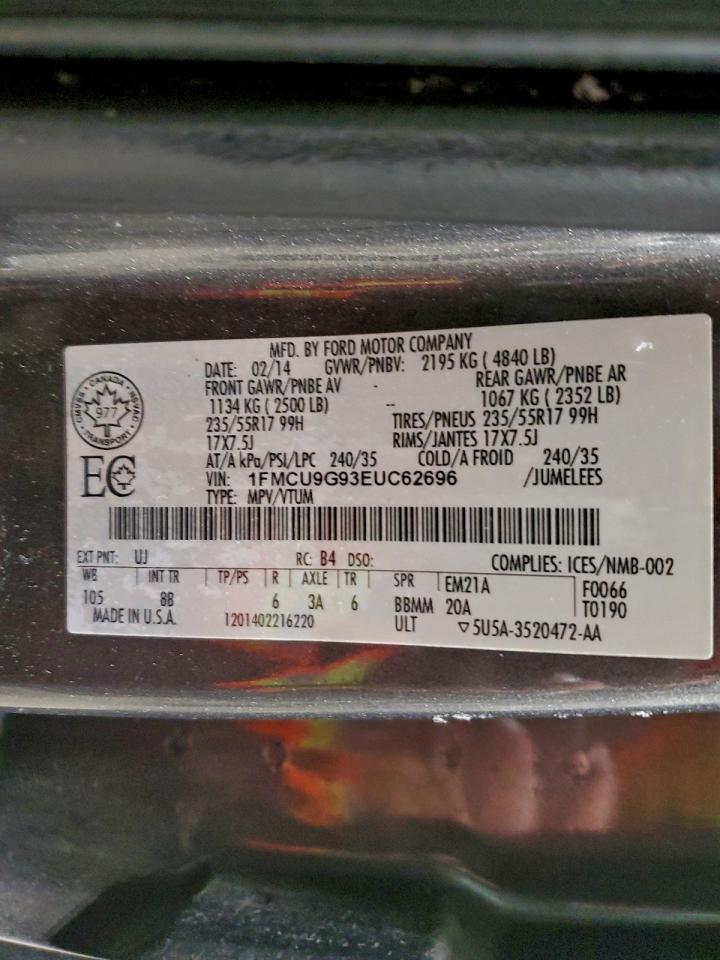 2014 FORD ESCAPE SE photo 13