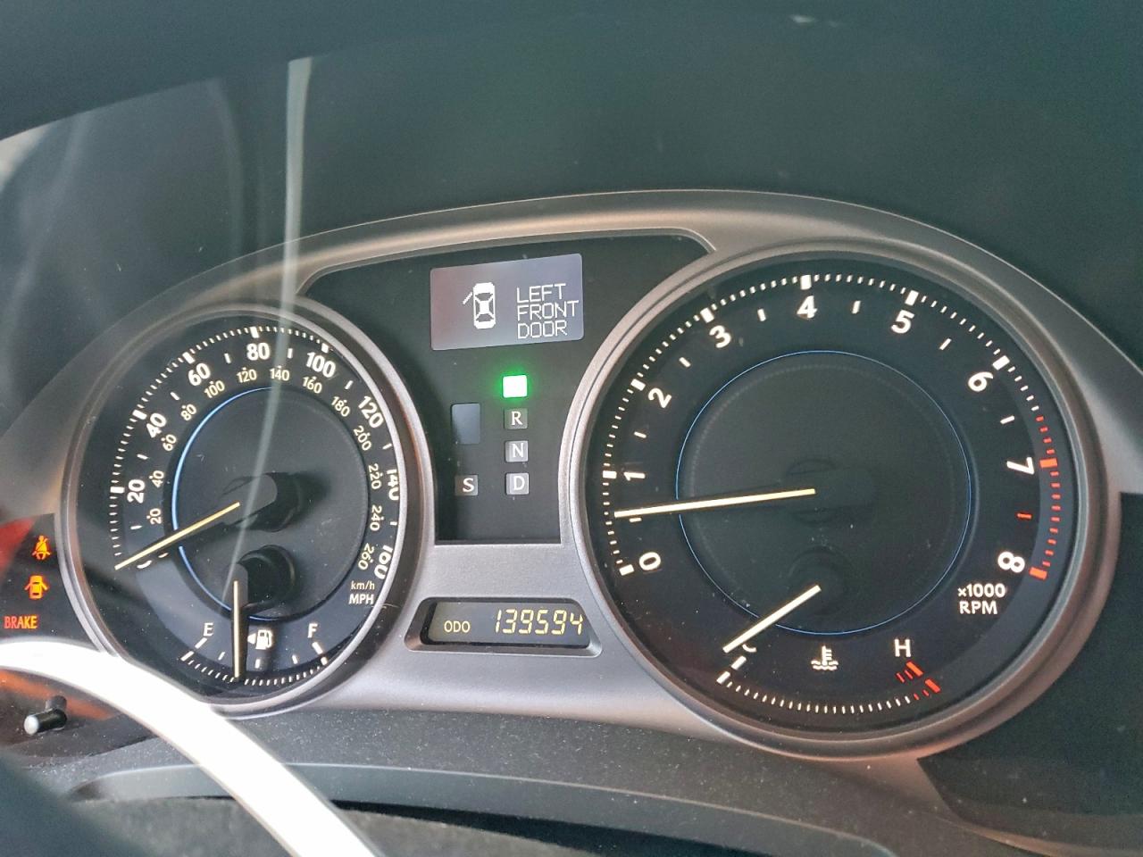 2010 LEXUS IS 250 photo 9