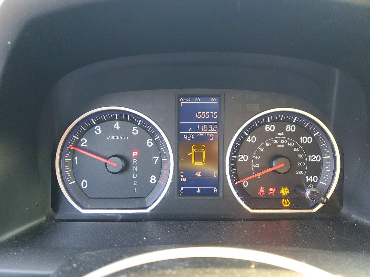 2011 HONDA CR-V EXL photo 9