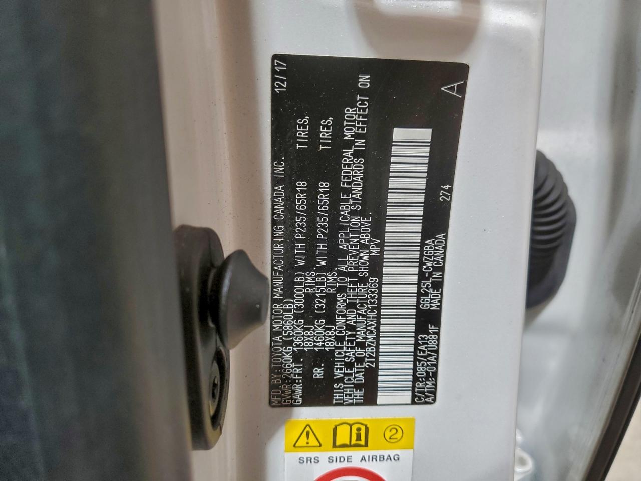 2017 LEXUS RX 350 BASE photo 13