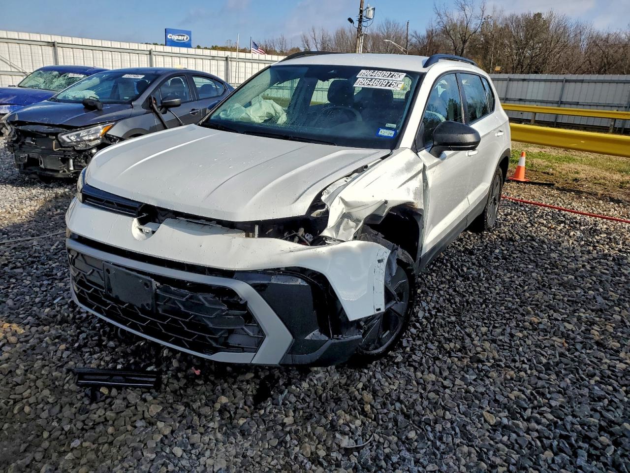 2025 VOLKSWAGEN TAOS S — FRONT END damage — photo 1