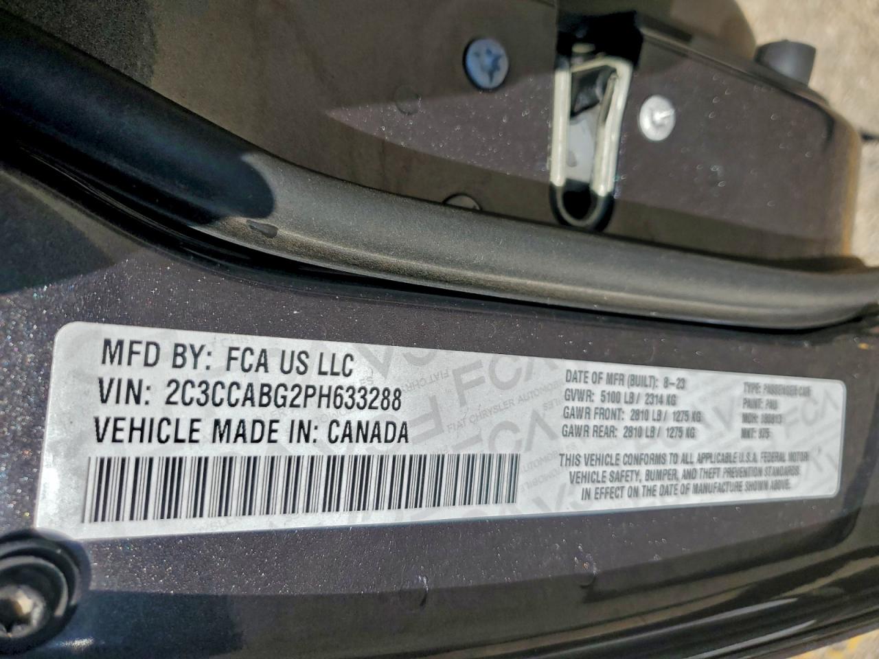 2023 CHRYSLER 300 S photo 13